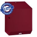 MERIDA STELLA RED LINE MAXI, CENTER-PULL roll paper towel dispenser, red